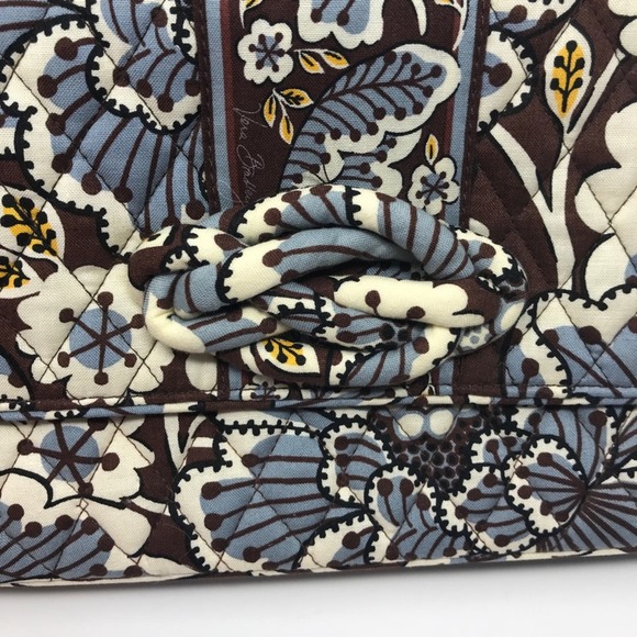 Vera Bradley “Knot Just A Clutch” Slate Blue and Brown Handbag/Clutch-NWOT - Picture 8 of 8